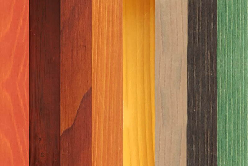 Deck stain colors