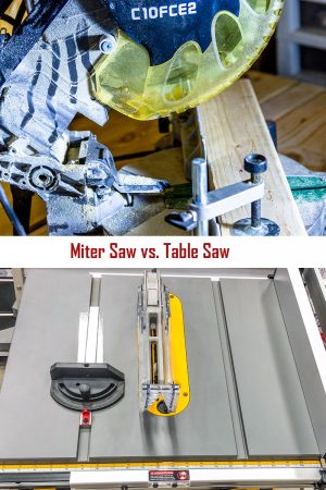 Determining Miter Saw or Table Saw