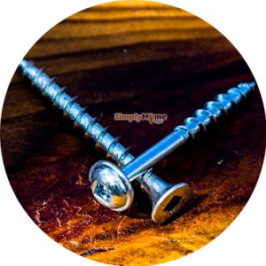 Regular screws vs pocket hole screws