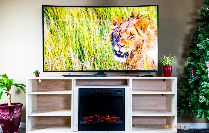 Simple Diy Tv Stand How To Make Your, Diy Corner Tv Stand With Fireplace Insert