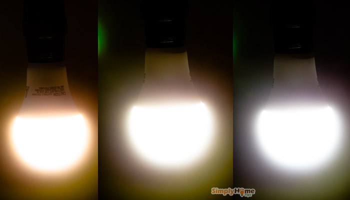 difference between warm white and cool white bulbs