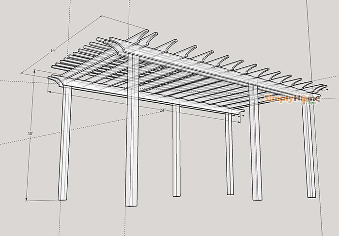 Pergola drafting