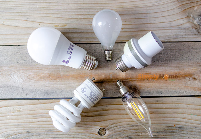 Bulb Base Types and Sizes (The Ultimate Guide) - Simply Home Tips