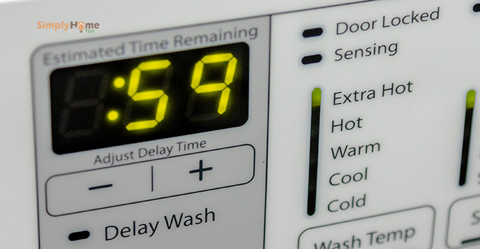 High-temperature washing mode